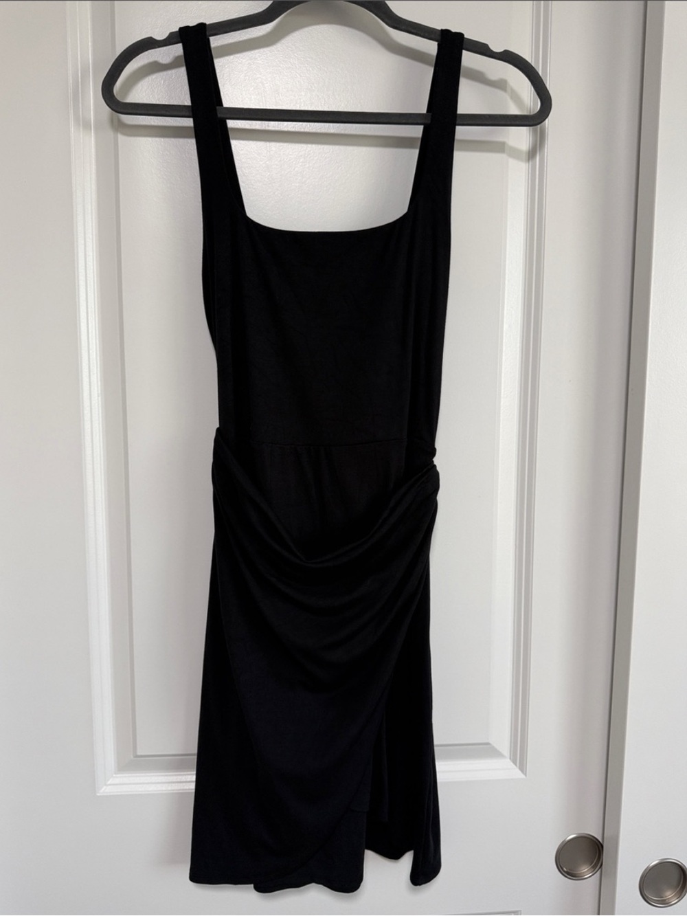 Aritzia Saturn Midi Dress Black Summer